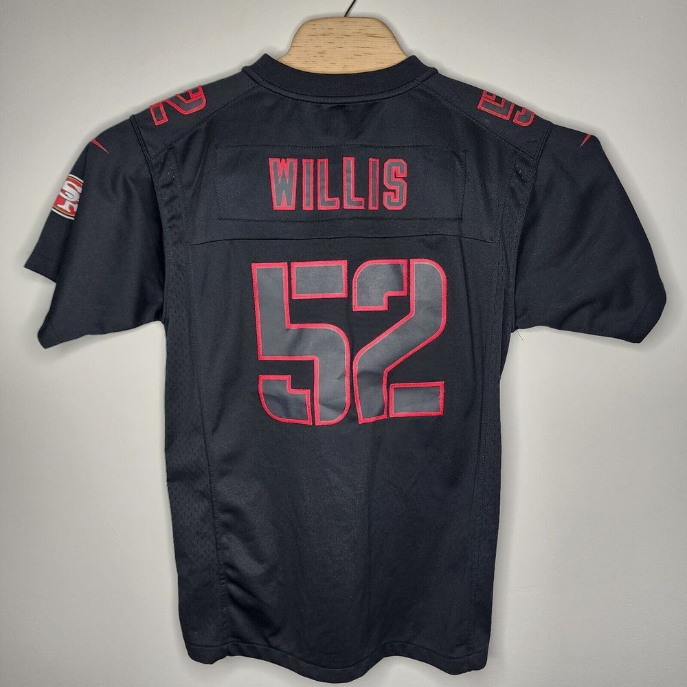 Nike NFL San Francisco Patrick Willis #52 Football Jersey-Youth XL (18-20) Black